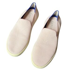 Rothy’s pale pink slip on sneakers size 8.5